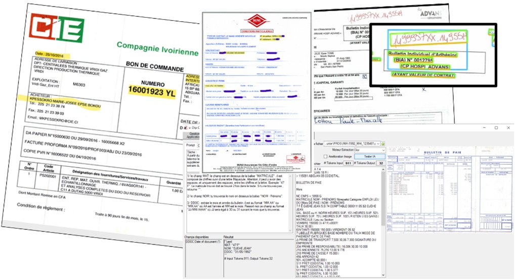 Dématérialisation de documents